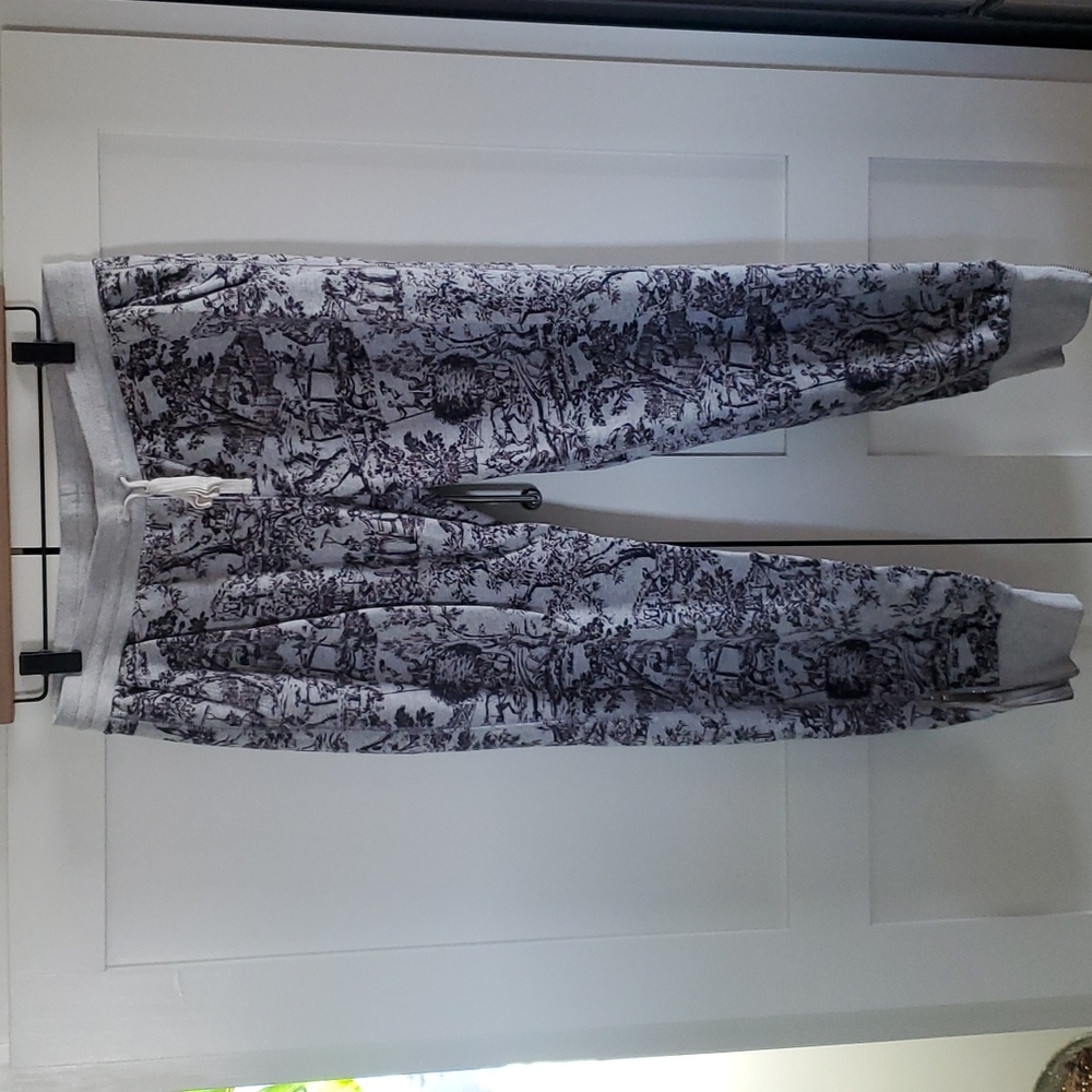J. Crew womens Toile patterned sweatpants size small